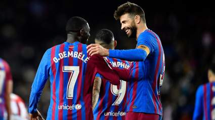 Pique Had Message For Ousmane Dembele After Barcelona Win