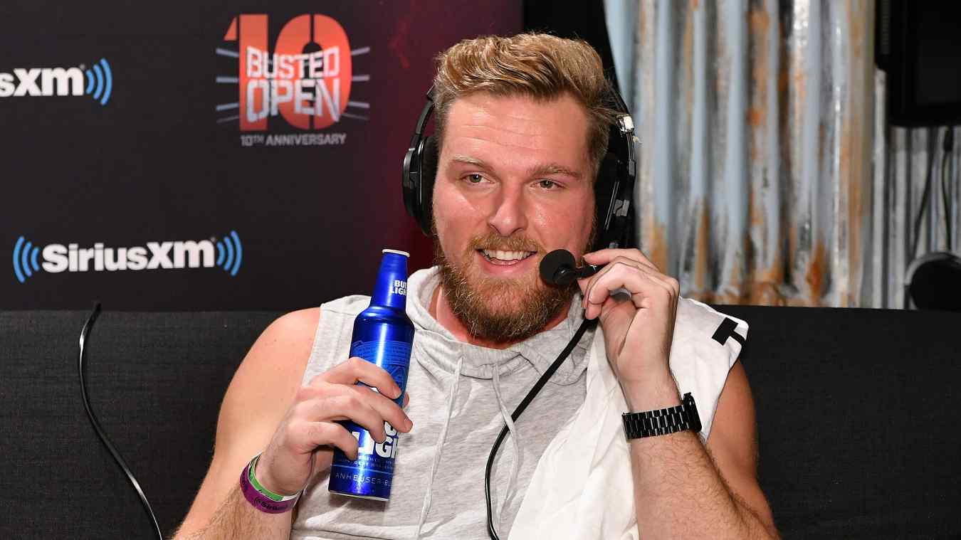 Pat McAfee Celebrates Detroit Landing 2024 NFL Draft