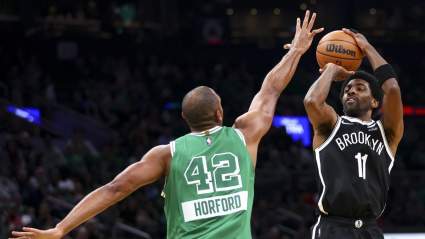 Nets’ Kyrie Irving Sounds Off on ‘Girlfriend’ Celtics Fans