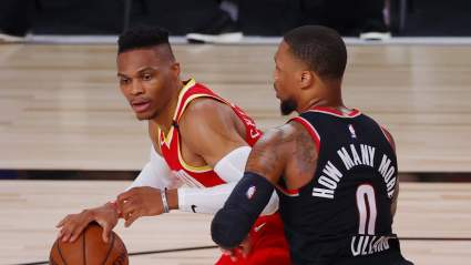 Blazers’ Damian Lillard Sounds off on Lakers’ Russell Westbrook