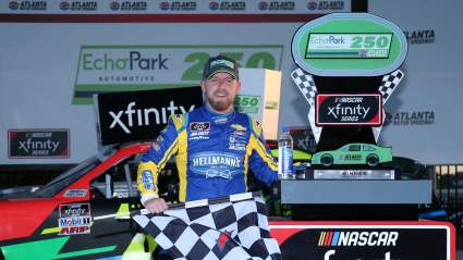 Justin Allgaier Reunites With Race-Winning Partner