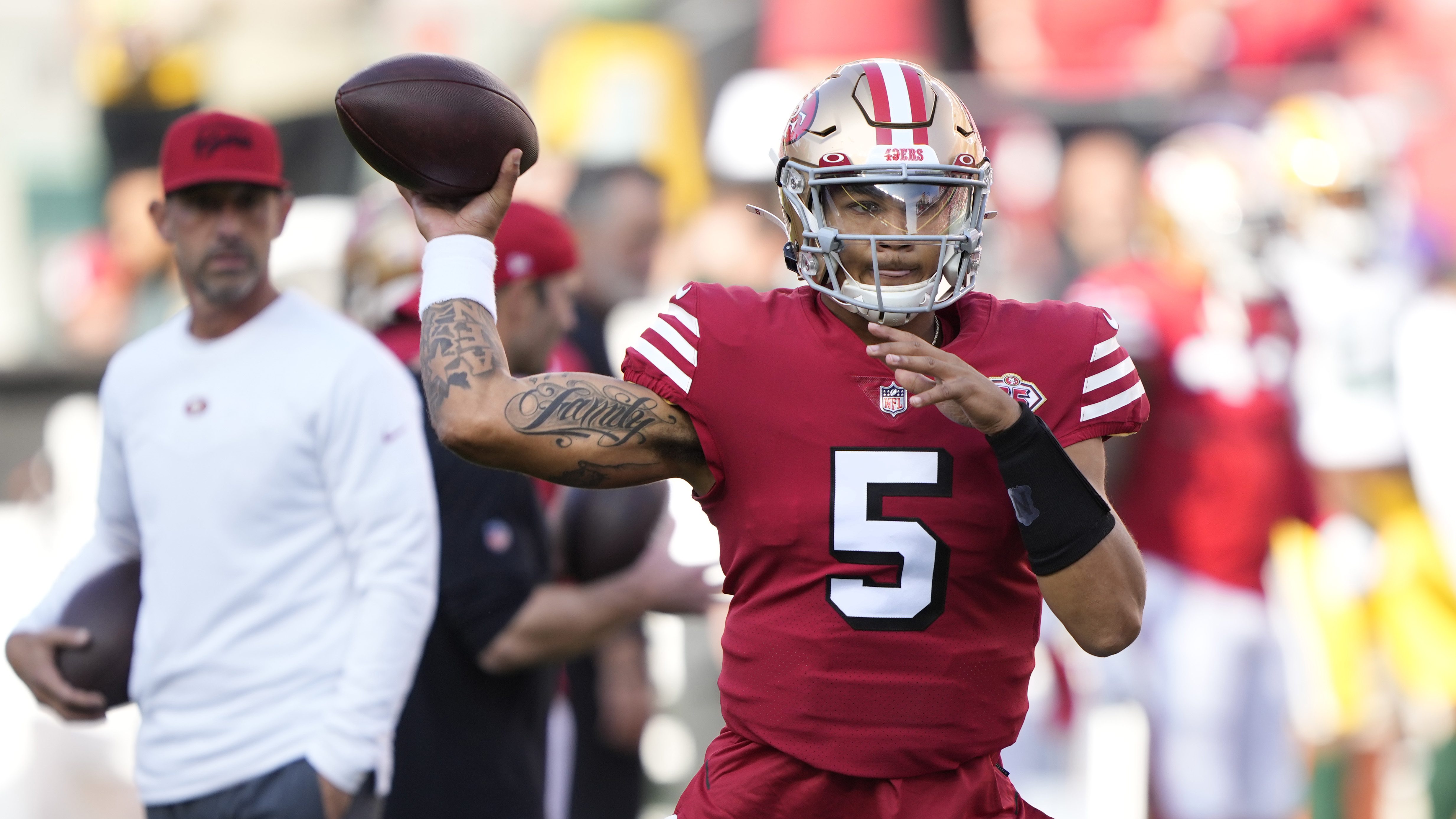 Cowboys coach admits team will ask ex-49ers QB Trey Lance for