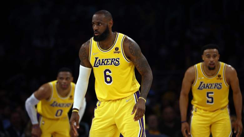 Lakers' LeBron James