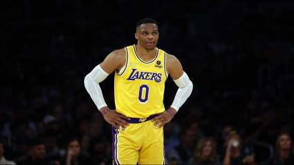 Lakers’ Russell Westbrook Gets into Heated Argument with Fan Downtown