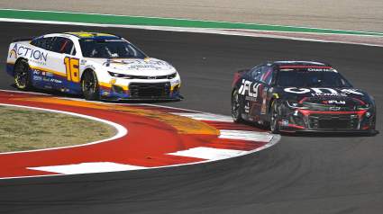 AJ Allmendinger Sends Message to Ross Chastain After Wreck on Wild Final Lap