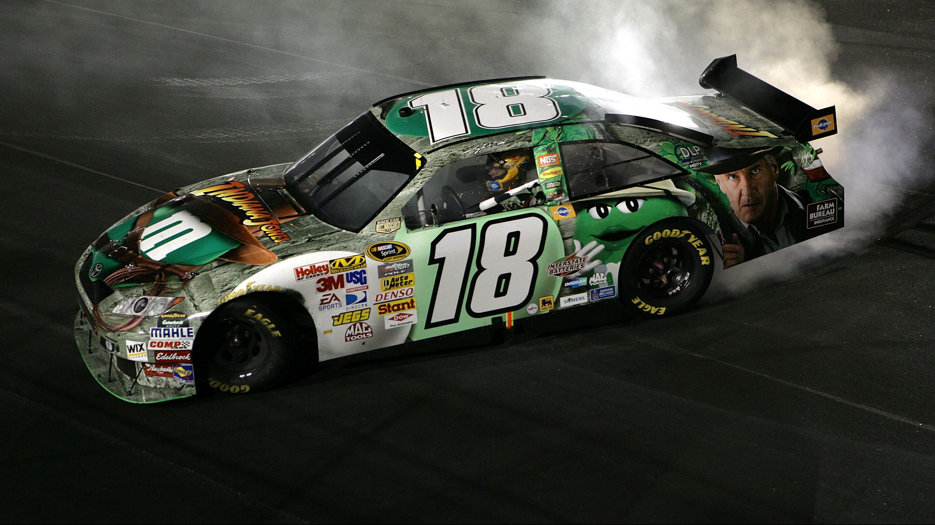 Kyle Busch & M&M's Let Fans Pick Throwback NASCAR Scheme