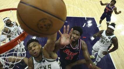 ‘Ground Beef’: Giannis Antetokounmpo Has Jokes After Slamming Sixers