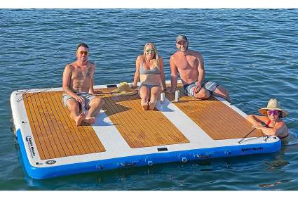 Inflatable Sport Boats Mega Yacht Dock