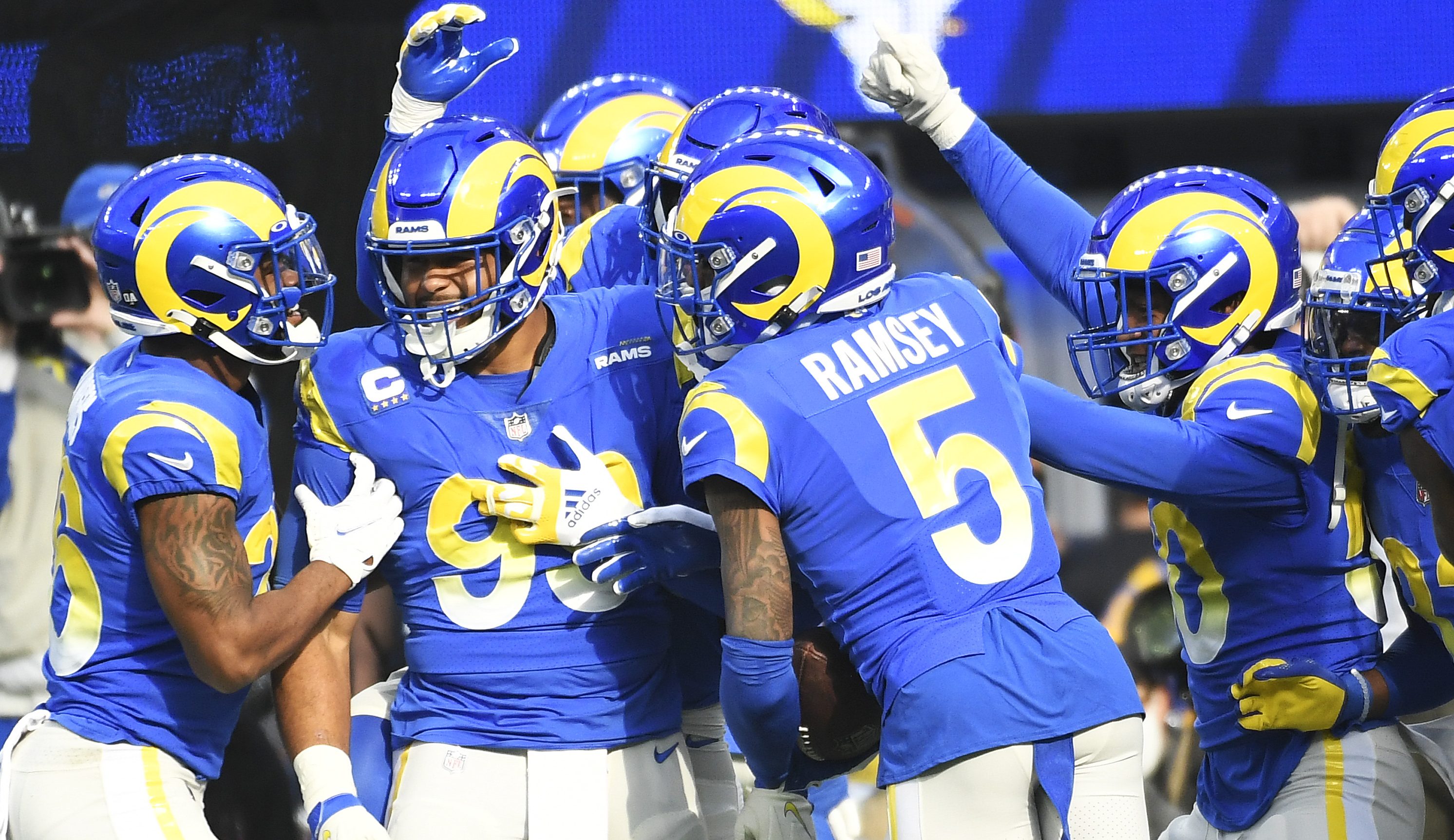 Make Him Pay!' Aaron Donald Reveals Plan L.A. Rams vs. Colts QB