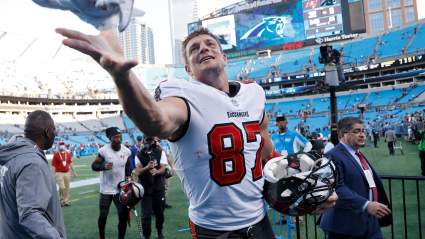Rob Gronkowski Trolls Tom Brady Over Bucs Comeback [Watch]