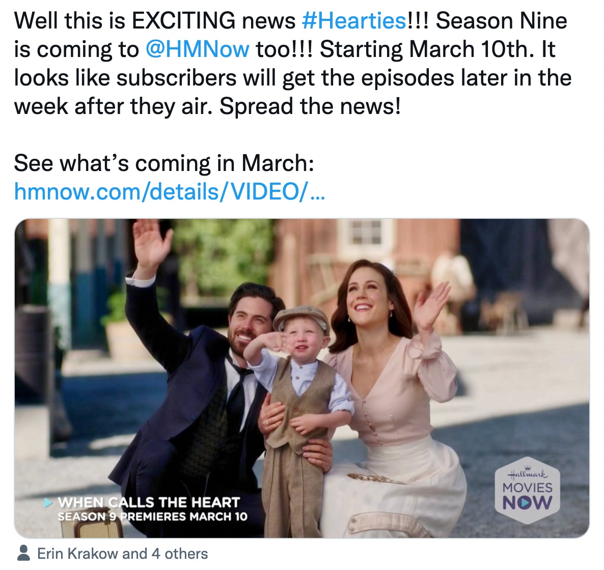 Can You Watch ‘When Calls the Heart’ Season 9 on Hulu, Amazon or Netflix?