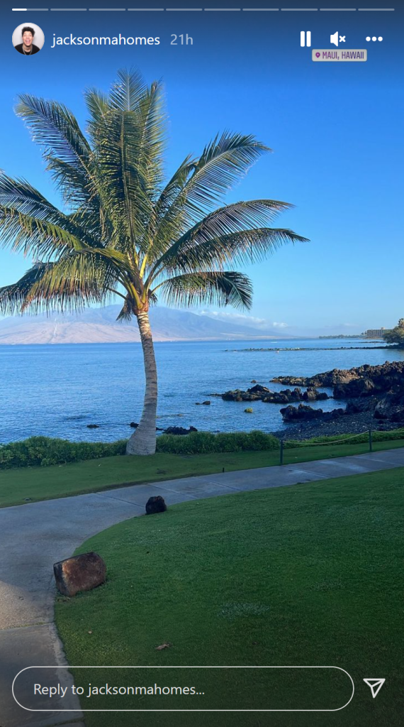 Brittany Mahomes shares more photos of Hawaii wedding