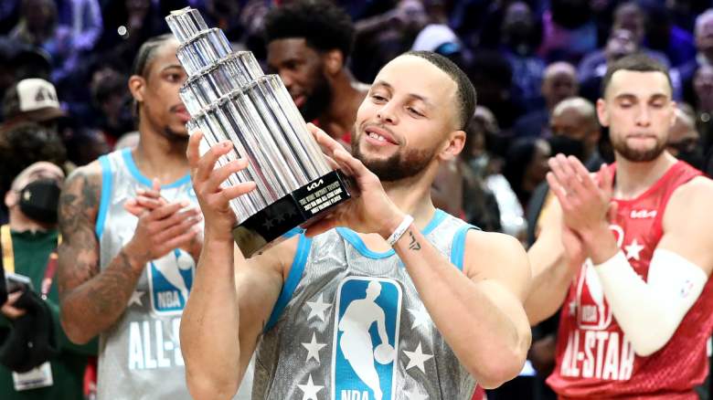 Stephen Curry 2022 NBA All-Star MVP Warriors