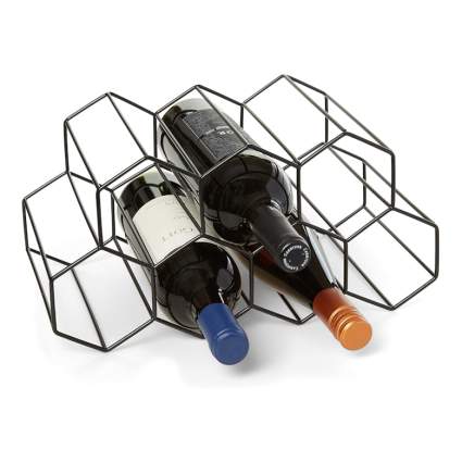 countertop wine rack
