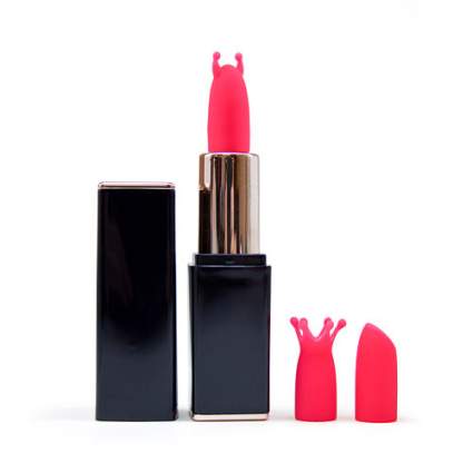 Red fake liptick toy with textured tip