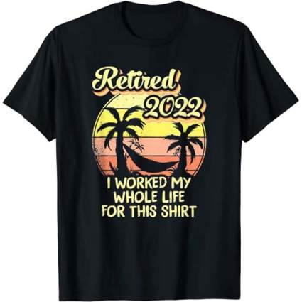 retirement tshirt