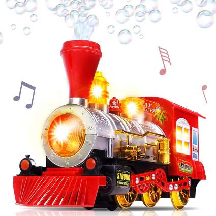 ArtCreativity Bubble Blowing Toy Train