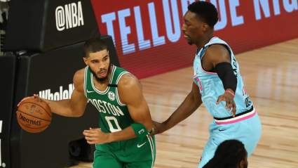 Heat’s Bam Adebayo Playing Mind Games With Celtics Star Jayson Tatum