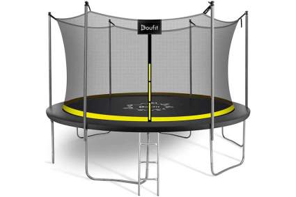 trampoline with safety net