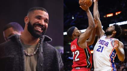 Drake Tells Joel Embiid Sixers Will ‘Get Swept’ by Miami Heat [VIDEO]
