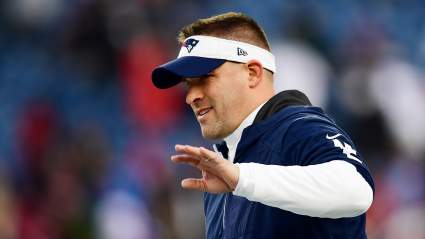 Josh McDaniels Finally Debuts Iconic Visor in Raiders Colors