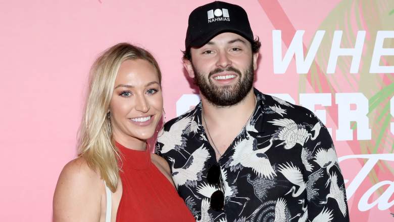 Baker Mayfield's wife, Emily, gushes over 'best company' at game