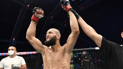 Khamzat Chimaev Beats Gilbert Burns in All-Time War at UFC 273