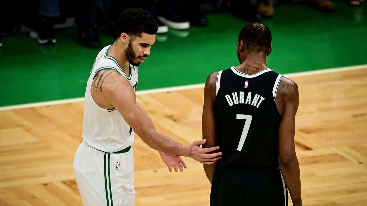 Jayson Tatum discussed his relationship with Kevin Durant