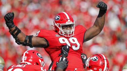 Ravens Meet With ‘All-Time Freak’ Defender From Georgia: Report
