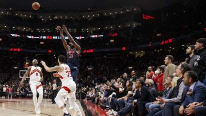 Sixers Joel Embiid Caught Trash Talking Drake in Elite Fashion After Sixers Win