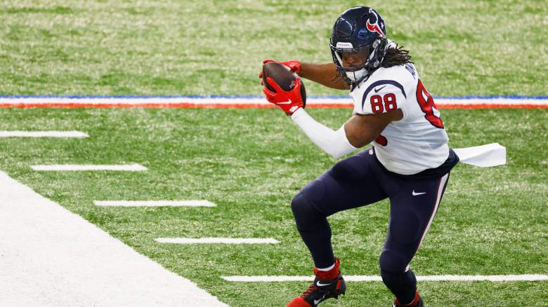 Texans tight end Jordan Akins: 'Finishing what I started'