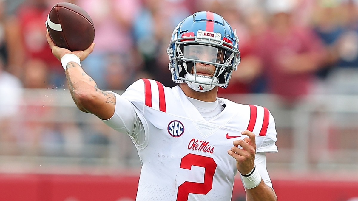 MISSISSIPPI QB MATT CORRAL IS NO. 1 PROSPECT ON CHRIS SIMMS' 2022