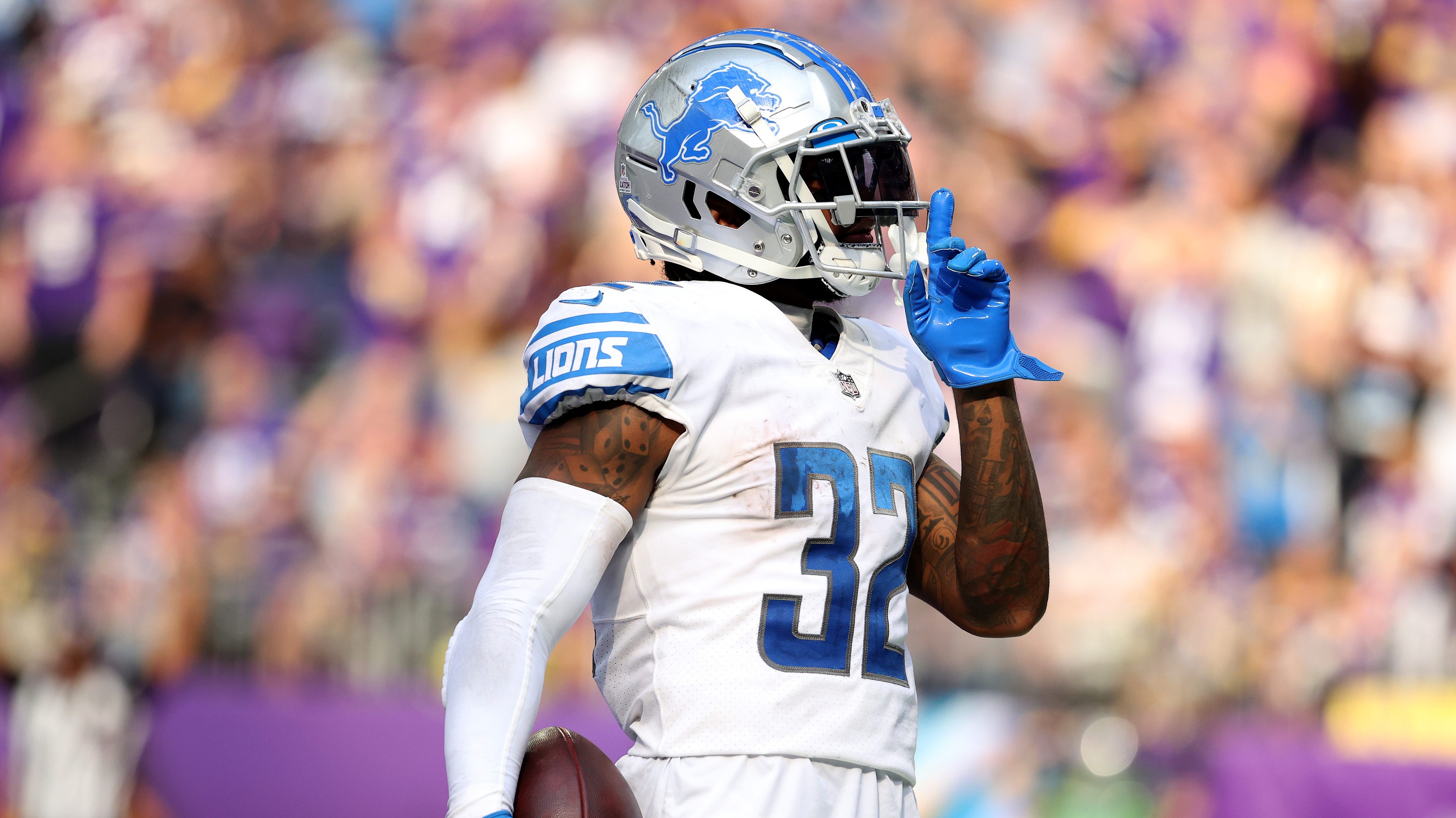 Detroit Lions RB D'Andre Swift prefers to let his game do the talking