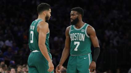 Magic Johnson Singles Out Jayson Tatum & Jaylen Brown