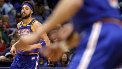Klay Thompson Issues Guarantee as Warriors Head to Playoffs