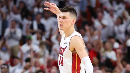 Eagles Stars Fire Back at ‘Mean-Mugging’ Miami Heat Guard Tyler Herro