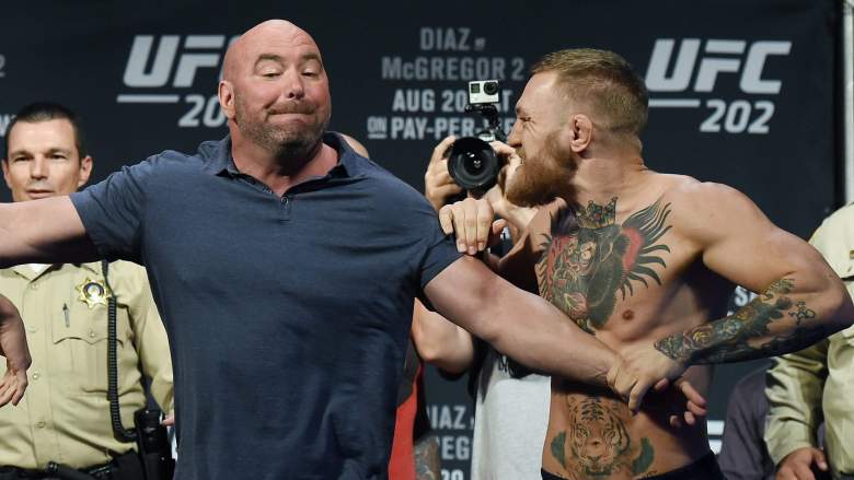 Conor McGregor Issues Challenge to UFC President Dana White