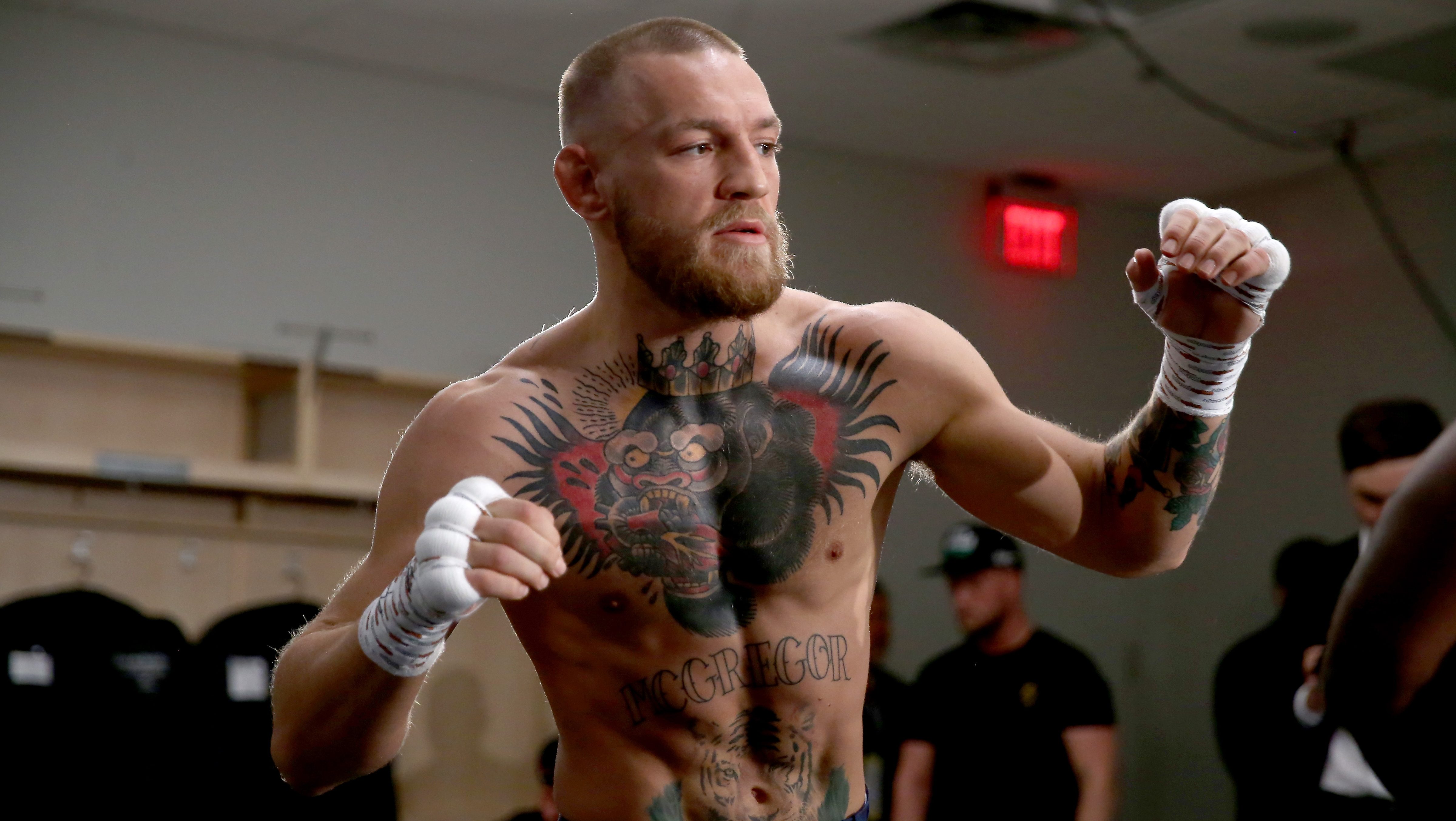 mcgregor fast training gloves