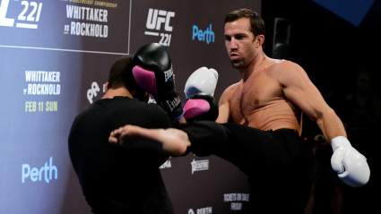 Ex-UFC Champ Luke Rockhold Takes Aim at Contender With NSFW Rant