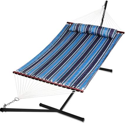 Heng Fent 2-Person Double Hammock with Steel Stand