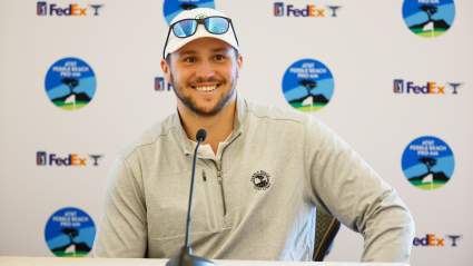 Bills QB Josh Allen and Tom Brady Exchange Smack Talk on Twitter