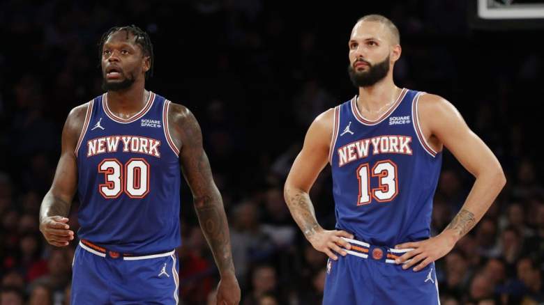Julius Randle, Evan Fournier, New York Knicks