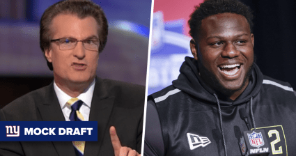 ESPN’s Mel Kiper Has Giants Taking His No. 1 OT, More in 2-Round Mock Draft