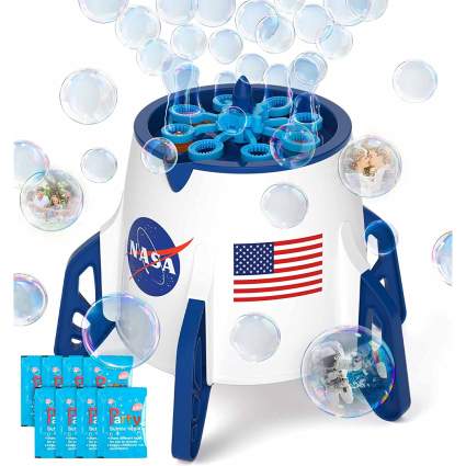 NASA Space Rocket Bubble Machine