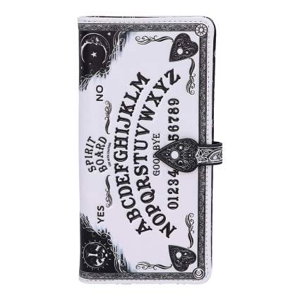 White Ouija board wallet
