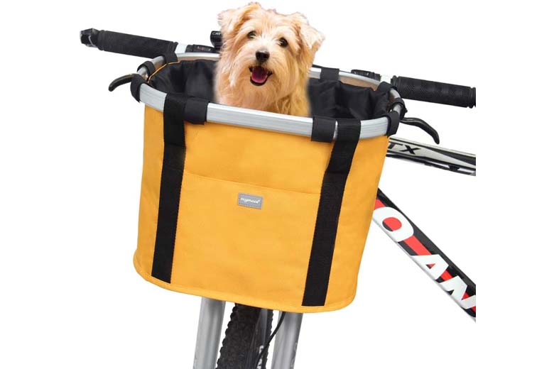 Diy dog bike online basket