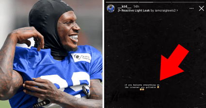 Kadarius Toney Reacts on Instagram to Giants Trade Report