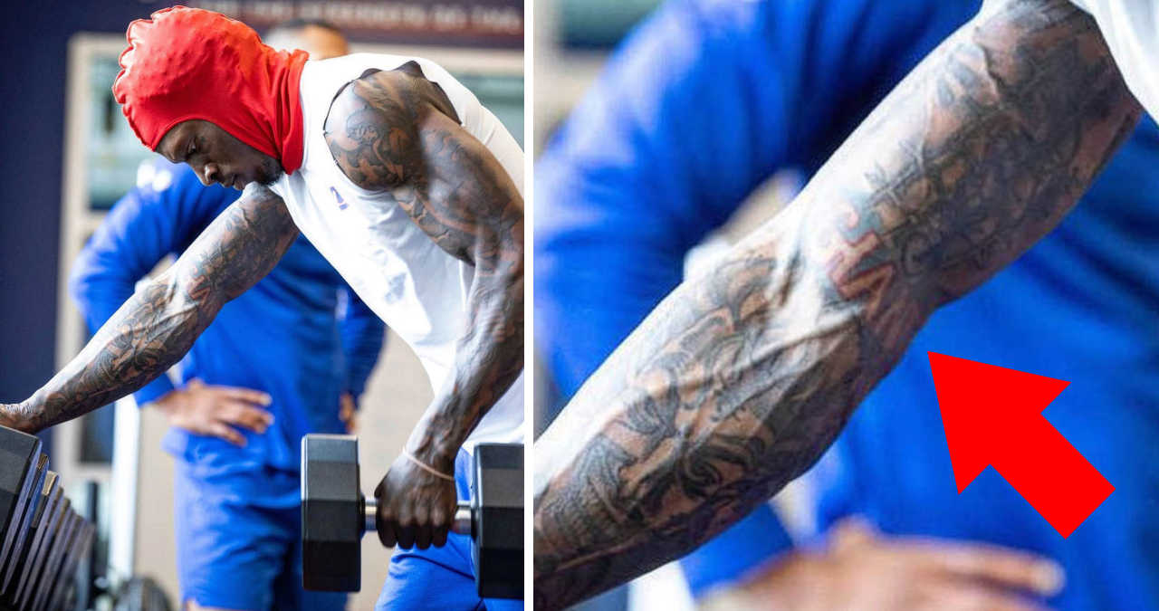 NY Giants Wide Receiver Kadarious Toney Got a CRAZY New Tattoo    nygiants shorts  YouTube