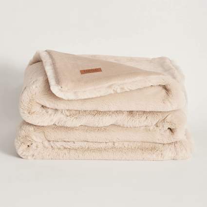 UnHide Marshmallow Faux Fur Blanket