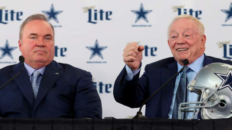 Jerry Jones and Mike McCarthy